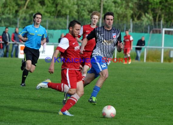 TSV Obergimpern - SC Rot-Weiß Rheinau 25.05.2013 Landesliga Rhein Neckar (© Siegfried)